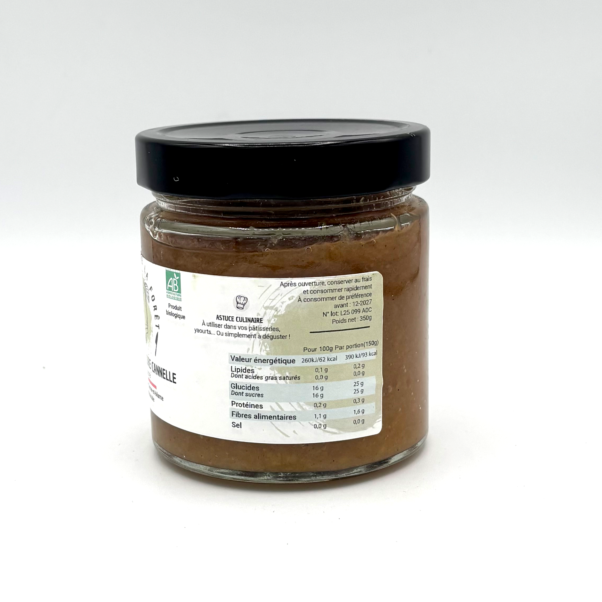 Compote de pommes, poires et de cannelle allégée – Image 3